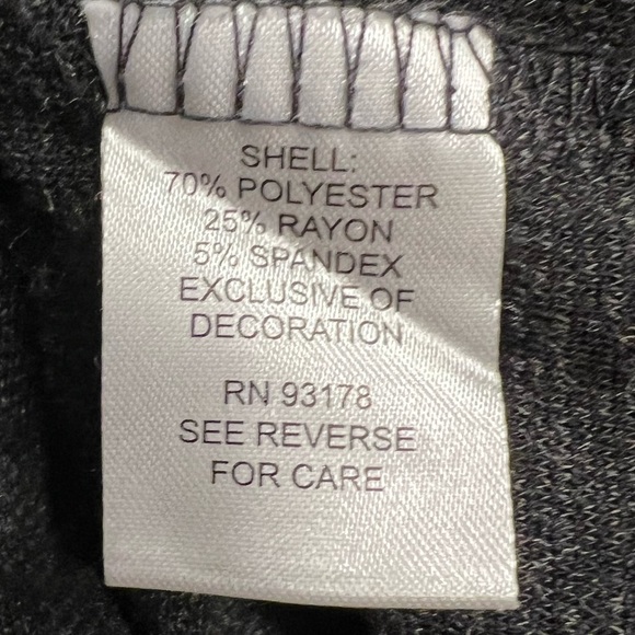 Women’s CDC Formal Black Dress with Velvet Floral Accents Size 12 - Picture 6 of 6